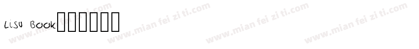 LiSu Book字体转换
